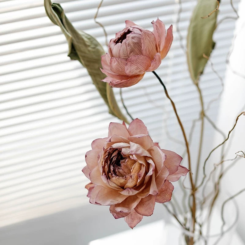 Natural Dried Lotus Flower Bouquet