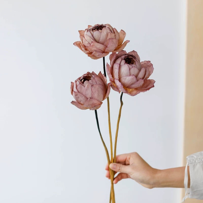 Natural Dried Lotus Flower Bouquet