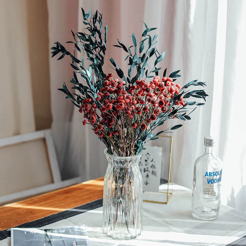 Dried rosehip flower