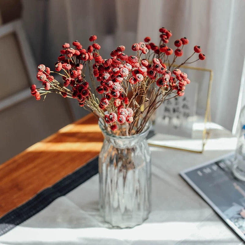 Dried rosehip flower