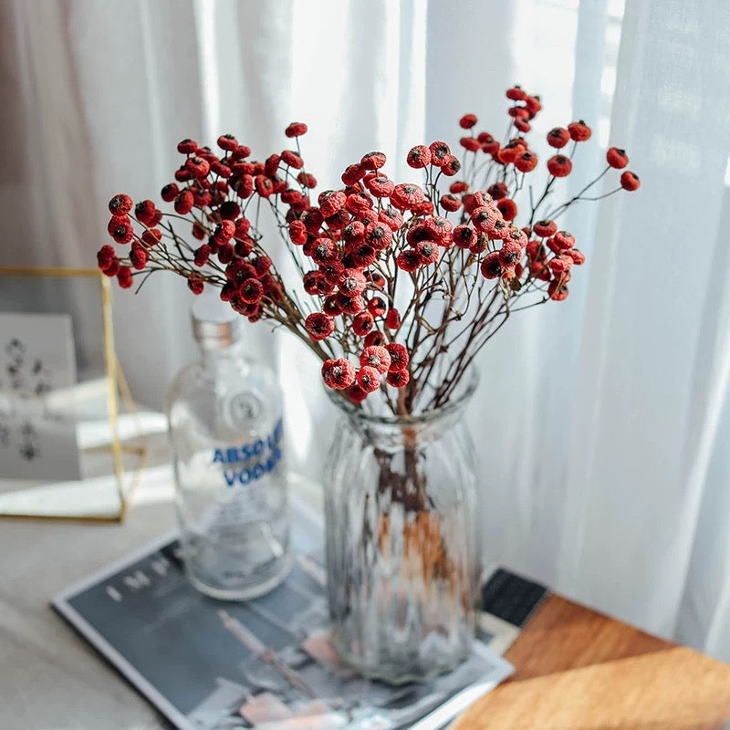 Dried rosehip flower