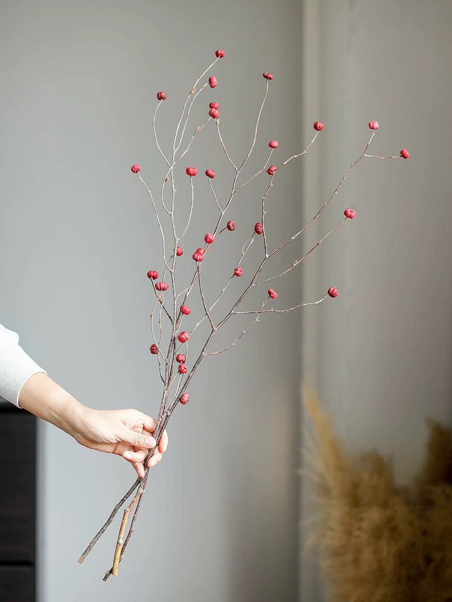 Mini Pumpkin Dry Branches